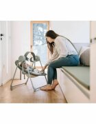 FreeON Leagan Snuggy Lines cu 5 viteze de leganare 8 melodii jucarii pana la 9 kg