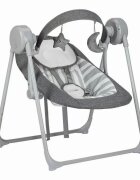 FreeON Leagan Snuggy Lines cu 5 viteze de leganare 8 melodii jucarii pana la 9 kg