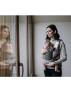 FreeON Marsupiu bebe Carry Me 3 in 1 de la 4 luni pana la 15 kg tesatura din plasa 3D confortabil si sigur pentru bebe GreyPink