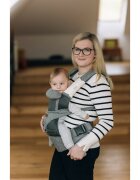 FreeON Marsupiu bebe Carry Me 3 in 1 de la 4 luni pana la 15 kg tesatura din plasa 3D confortabil si sigur pentru bebe Gri