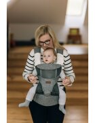 FreeON Marsupiu bebe Carry Me 3 in 1 de la 4 luni pana la 15 kg tesatura din plasa 3D confortabil si sigur pentru bebe Gri