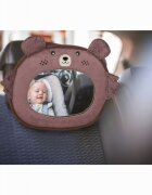FreeON Oglinda auto pentru supraveghere bebelusi Bear Brown