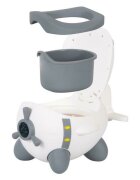 FreeON Olita copii in forma de avion Potty Plane 32 cm x 28 cm x 41 cm WhiteGrey