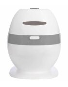 FreeON Olita educativa Trainer Minitoaleta Cu spatiu pentru hartieservetele Cu sunet realist de tras apa Pana la 25 kg 3 ani+ WhiteGrey