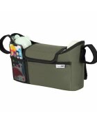 FreeON Organizator universal pentru carucior Olive Green cu multiple compartimente