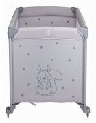 FreeON Patut pliabil cu un nivel 120x60 cm Nap Grey