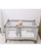 FreeON Patut pliabil cu un nivel 120x60 cm Nap Grey