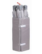 FreeON Patut pliabil cu un nivel 120x60 cm Nap Grey