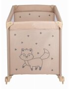 FreeON Patut pliabil pentru copii Nap Beige cu un nivel 120x60 cm