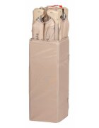 FreeON Patut pliabil pentru copii Nap Beige cu un nivel 120x60 cm