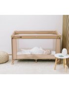 FreeON Patut pliabil pentru copii Nap Beige cu un nivel 120x60 cm
