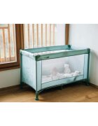FreeON Patut pliabil pentru copii Nap Green cu un nivel 120x60 cm