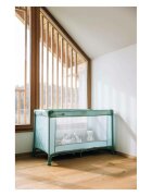 FreeON Patut pliabil pentru copii Nap Green cu un nivel 120x60 cm