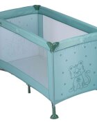 FreeON Patut pliabil pentru copii Nap Green cu un nivel 120x60 cm