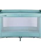 FreeON Patut pliabil pentru copii Nap Green cu un nivel 120x60 cm