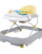 FreeON Premergator Little Driver pliabil cu sunete si lumini 6 luni+ GriGalben