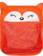 FreeON Saculet pentru jucariile de baie Fox cu sistem de prindere cu ventuze 32x38 cm