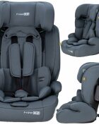 FreeON Scaun auto pentru copii Uran I-Size 76-150cm cu tetiera reglabila in 14 pozitii Dark Grey