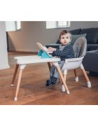 FreeON Scaun de masa Eos Grey 3 in 1 multifunctional cu tavita reglabila si detasabila conform cu standardul european de securitate
