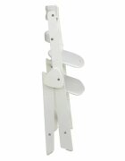 FreeON Scaun de masa Finny Fold White 6 luni-15 kg reglabil pe inaltime pernuta pliabil