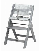 FreeON Scaun de masa Finny FoldGray 6 luni-15 kg reglabil pe inaltime pliabil