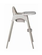 FreeON Scaun de masa fix Lars Beige cu pernuta moale