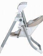 FreeON Scaun de masa si balansoar 2 in 1 Oli Deluxe Beige transformabil multifunctional cu melodii de leagan 0 luni+