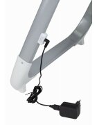 FreeON Scaun de masa si balansoar 2 in 1 Oli Deluxe Beige transformabil multifunctional cu melodii de leagan 0 luni+