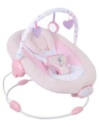 FreeON Scaunel balansoar Rest n Play cu trei jucarii 8 melodii pink