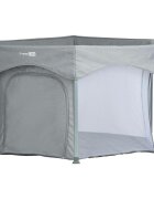 FreeON Tarc de joaca in forma de hexagon pliabil cu geanta de transport 117x74 cm Grey