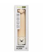 FreeON Termos lichide din otel inoxidabil 480 ml beige