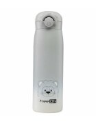 FreeON Termos lichide din otel inoxidabil 480 ml grey