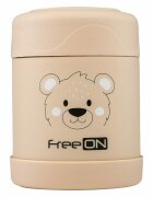 FreeON Termos pentru alimente solide Beige Bear