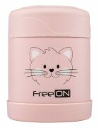 FreeON Termos pentru alimente solide Pink Kitty