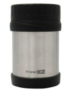 FreeON Termos pentru mancare solida din otel inoxidabil 350 ml gri
