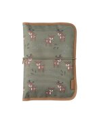 Fresk Geanta-plic pentru schimbat scutece cu salteluta model Deer Olive