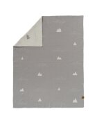 Fresk Patura Fine Knitted din bumbac organic 80x100 cm Ice Mountain
