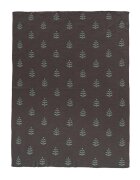 Fresk Patura Fine Knitted din bumbac organic Leaves