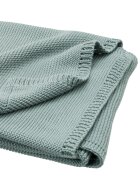 Fresk Patura impletita din bumbac organic 80x100 cm verde deschis