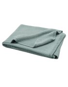 Fresk Patura impletita din bumbac organic 80x100 cm verde deschis