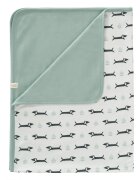 Fresk Paturica bebelusi din bumbac organic Dachsy 80x100 cm