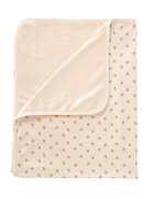 Fresk Paturica din bumbac organic 80x100 cm cu model Berries