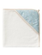 Fresk Prosop bebelusi din bumbac organic Rainbow blue 75x75 cm
