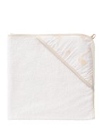 Fresk Prosop cu gluga 100 bumbac organic Swan peach 75x75 cm