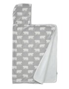 Fresk Prosop cu gluga din bumbac organic Polar Bear