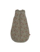 Fresk Sac de dormit cocon din bumbac organic 0-3 luni model Deer Olive