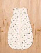 Fresk Sac de dormit din bumbac organic 0-3 luni model Surfboy