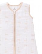 Fresk Sac de dormit din muselina 0-6 luni model Swan Pale Peach