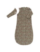 Fresk Sac de dormit gros cu maneci detasabile 2.8 tog 90 cm model Deer Olive