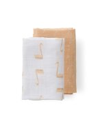 Fresk Set 2 museline 70x60 cm model Swan